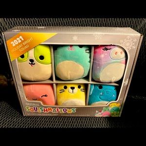 2021 Christmas Squishmalllows Bright Ornament Box Set